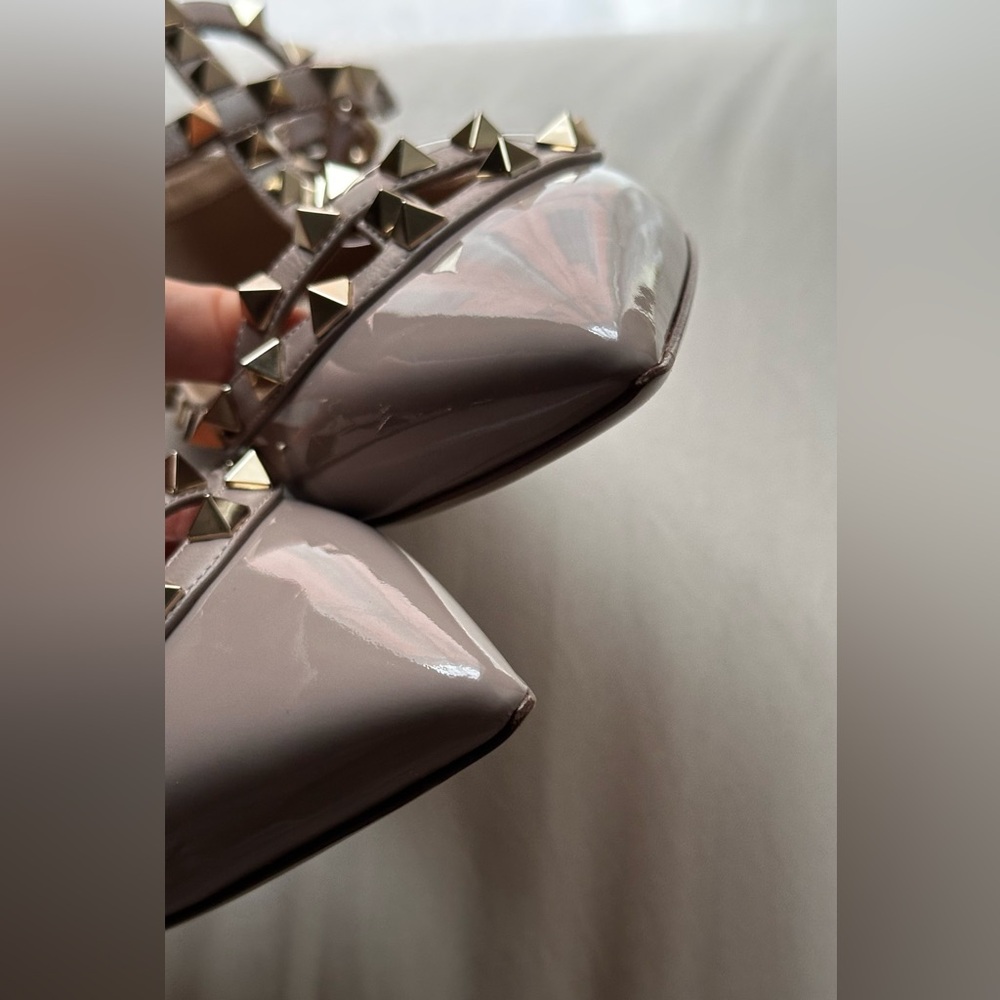 VALENTINO Rockstud Caged Ballet Flats - Picture 9 of 14